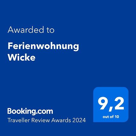 Ferienwohnung Wicke Thale Exteriér fotografie